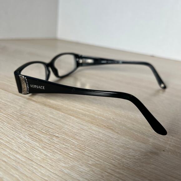Versace Mod.3091-B GB1 Eyeglasses Black Rhinestone Frames 51-15-135 - Picture 6 of 10